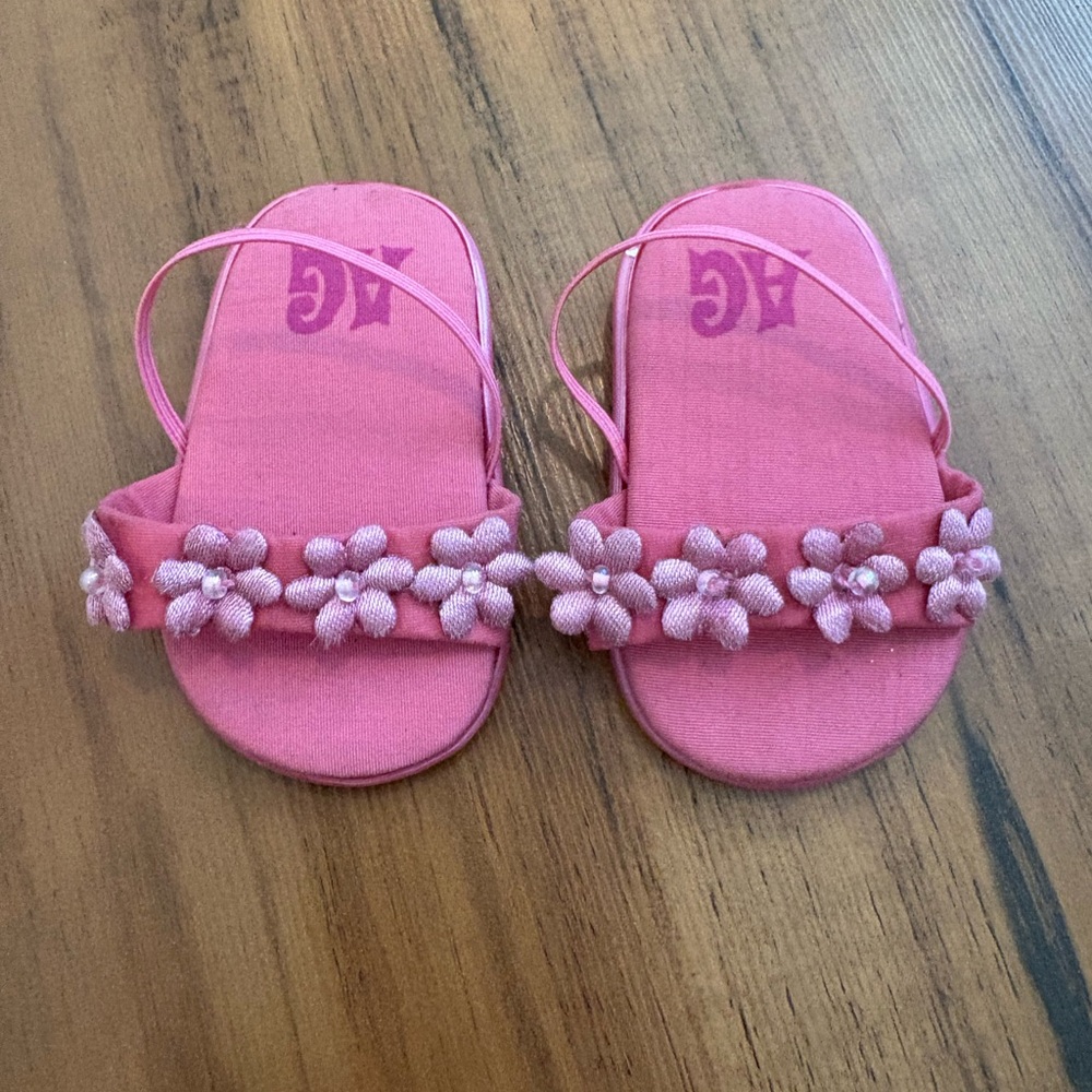 American Girl 18” Doll Flower Sandals